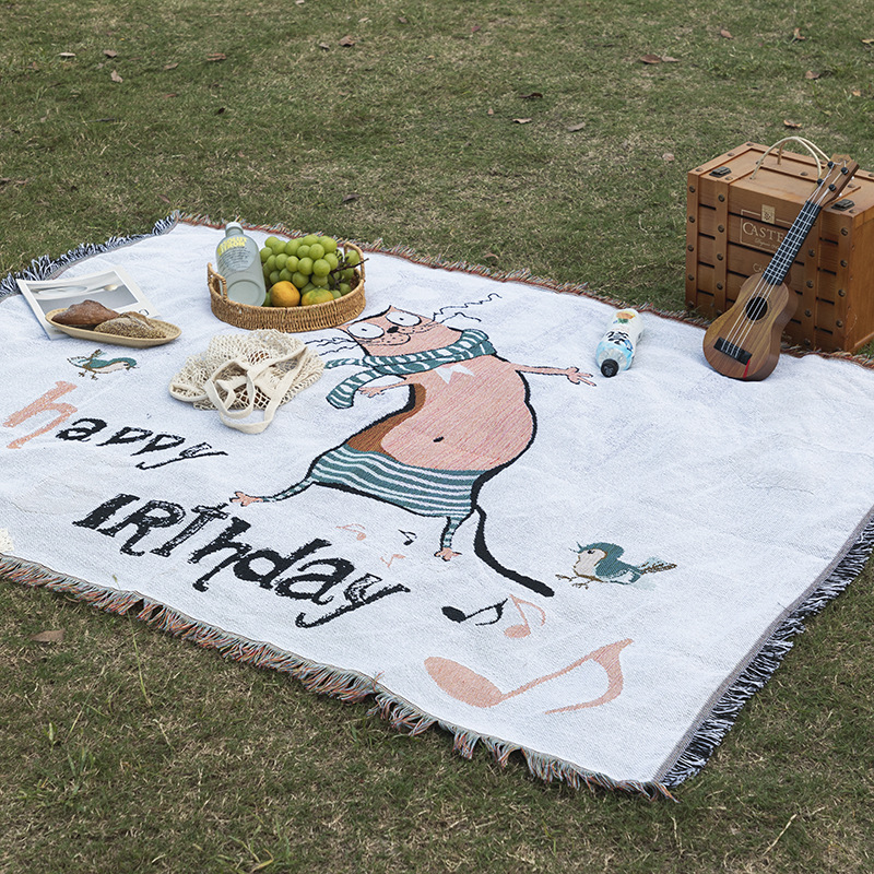 Winged Tiger Throw Blanket Mys - Boho Throw Blanket Fringe 评论和价格