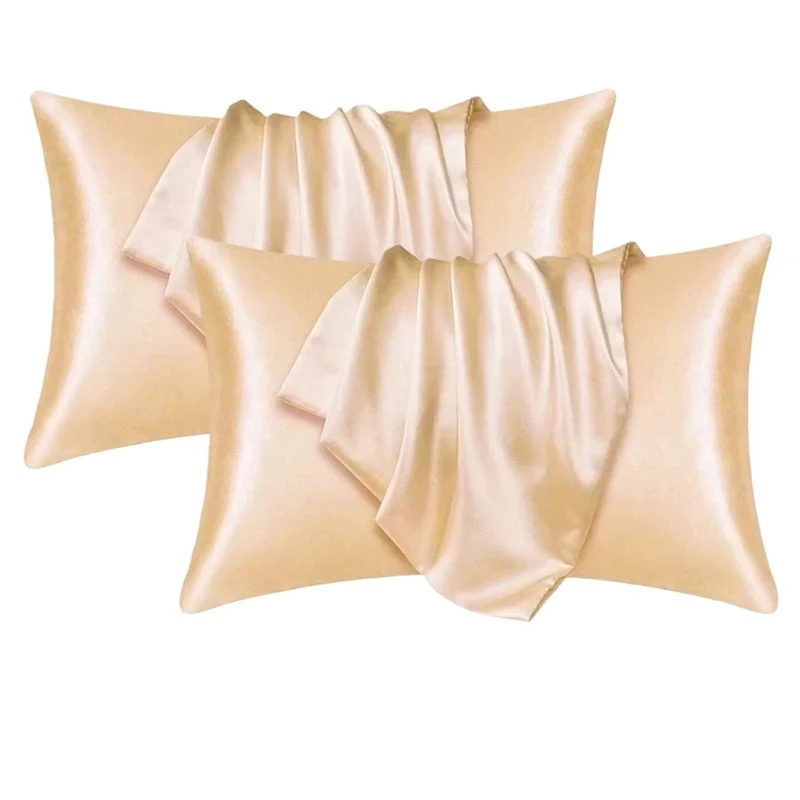 1/2pcs Satin Silk Pillowcase f - Satin Silk Pillowcase Hair Skin 评论和价格