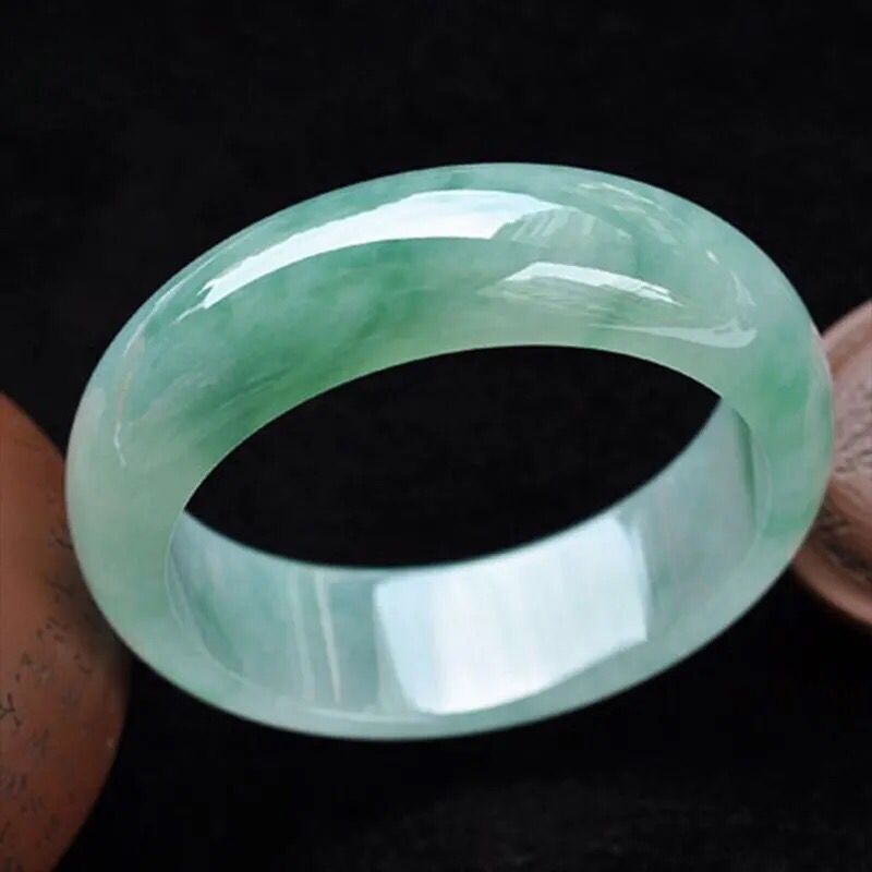 Myanmar natural jade bracelet, - Lighting 评论和价格