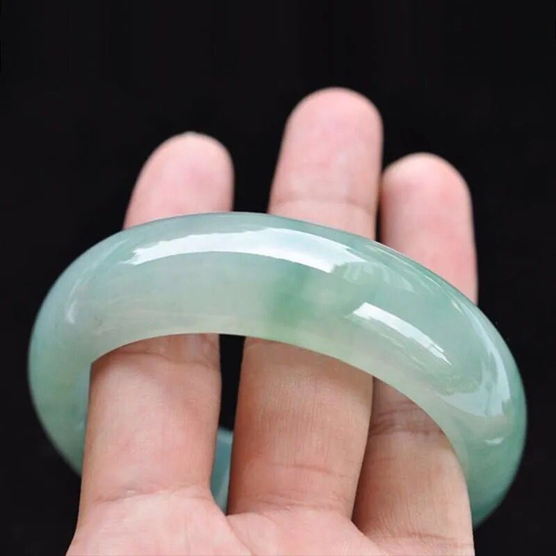 Myanmar natural jade bracelet, - Lighting 评论和价格