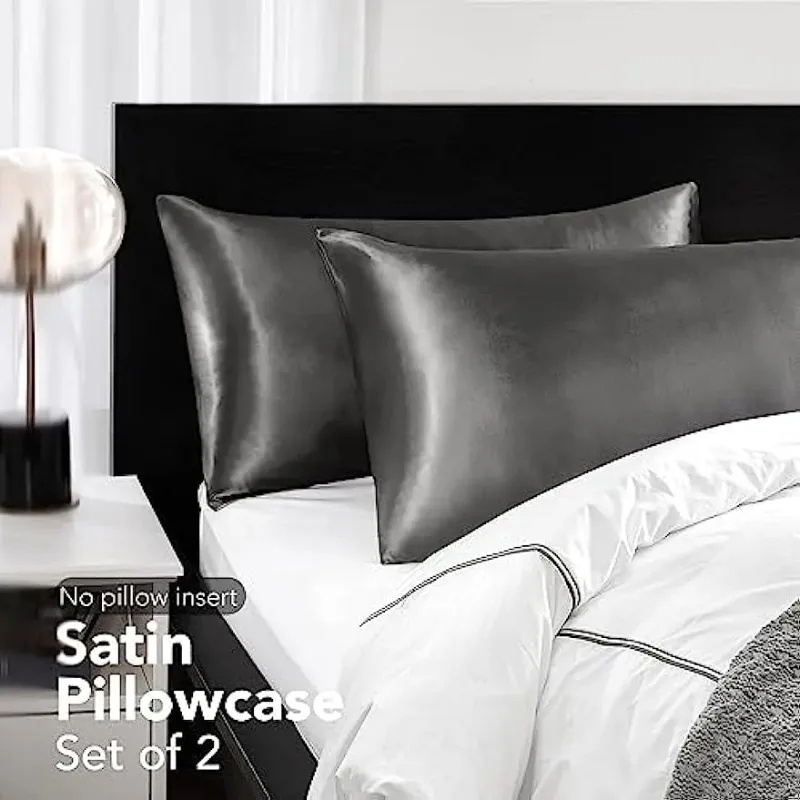 Satin Silk Pillowcase for Hair - Satin Silk Pillowcase Hair Skin 评论和价格