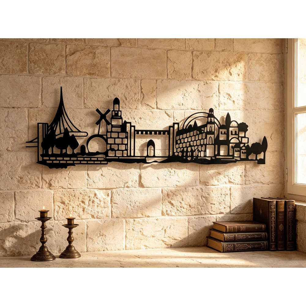 CIFBUY Metal Wall Art Jerusale - Home Decor 评论和价格
