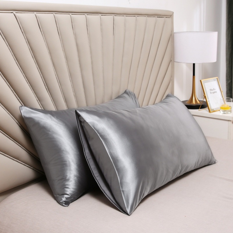 1/2pcs Satin Silk Pillowcase f - Satin Silk Pillowcase Hair Skin 评论和价格