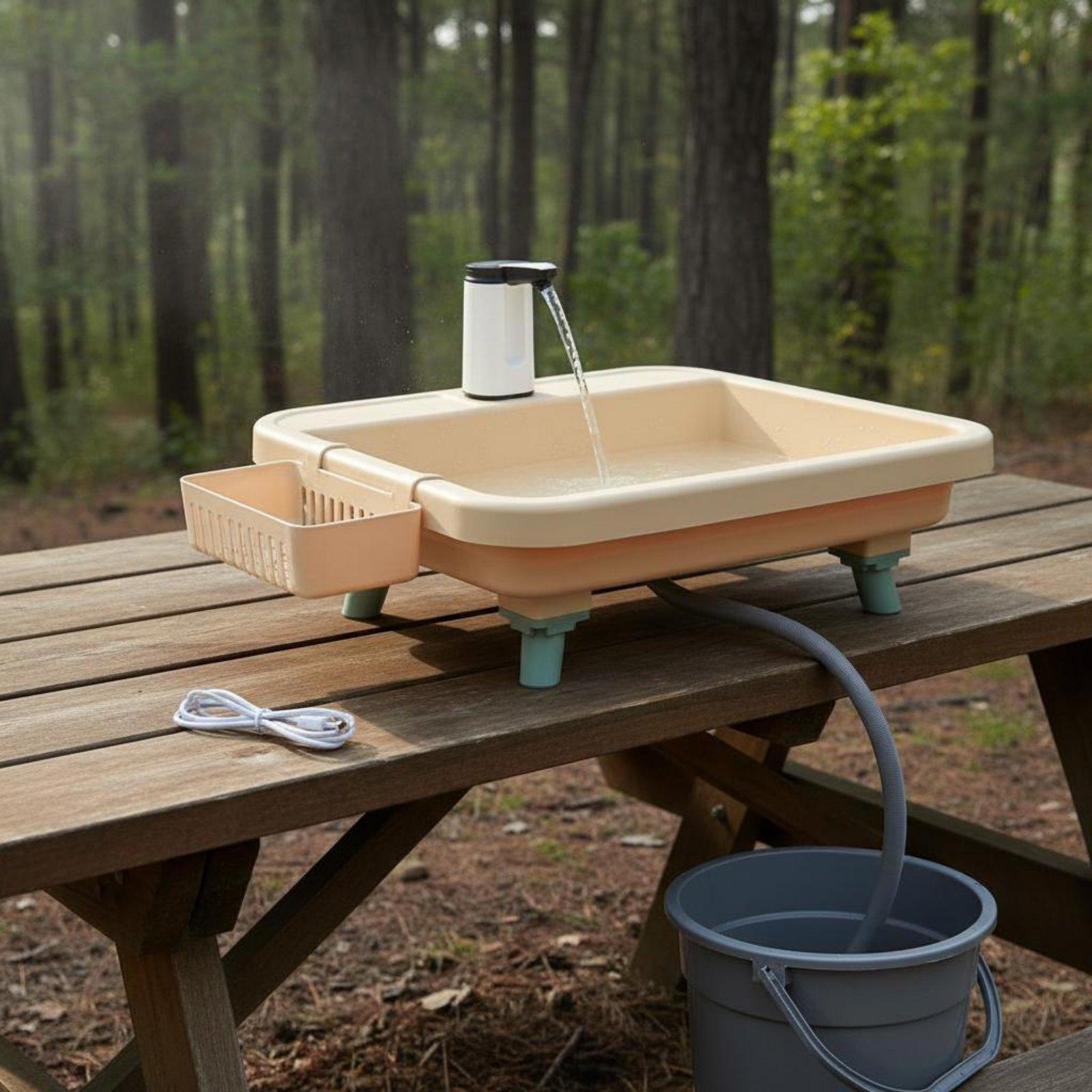 Outdoor Camping Washbasin Port - Kitchen 评论和价格