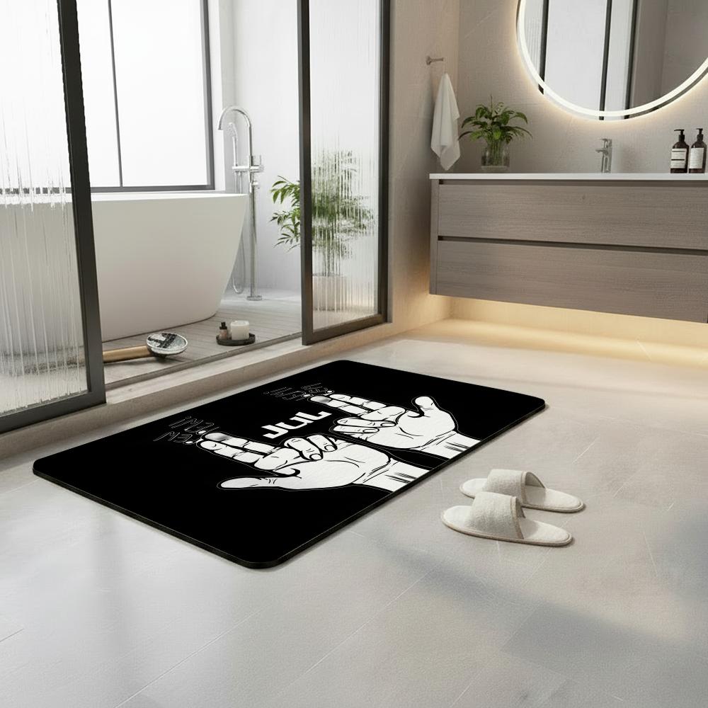Rapper J-Jul Floor Mat Diatomi - Quick Dry Diatomite Bath Mat 评论和价格