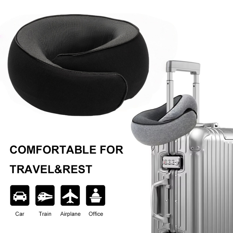 Portable U-shaped Travel Pillo - Anti Snore Contour Pillow 评论和价格