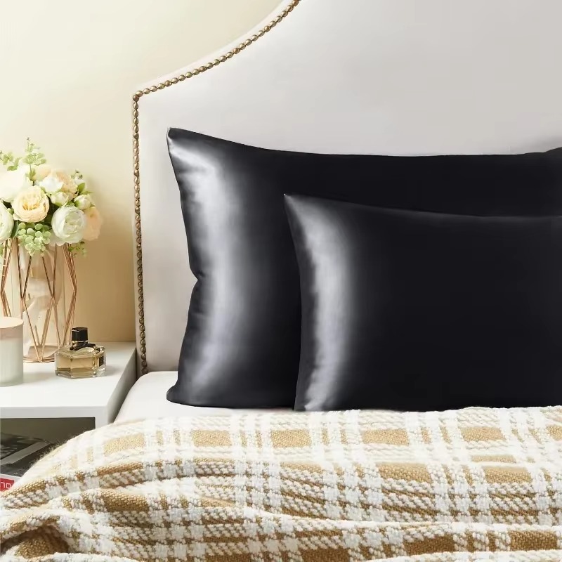 With Gift for Women Men 1/2pcs - Satin Silk Pillowcase Hair Skin 评论和价格
