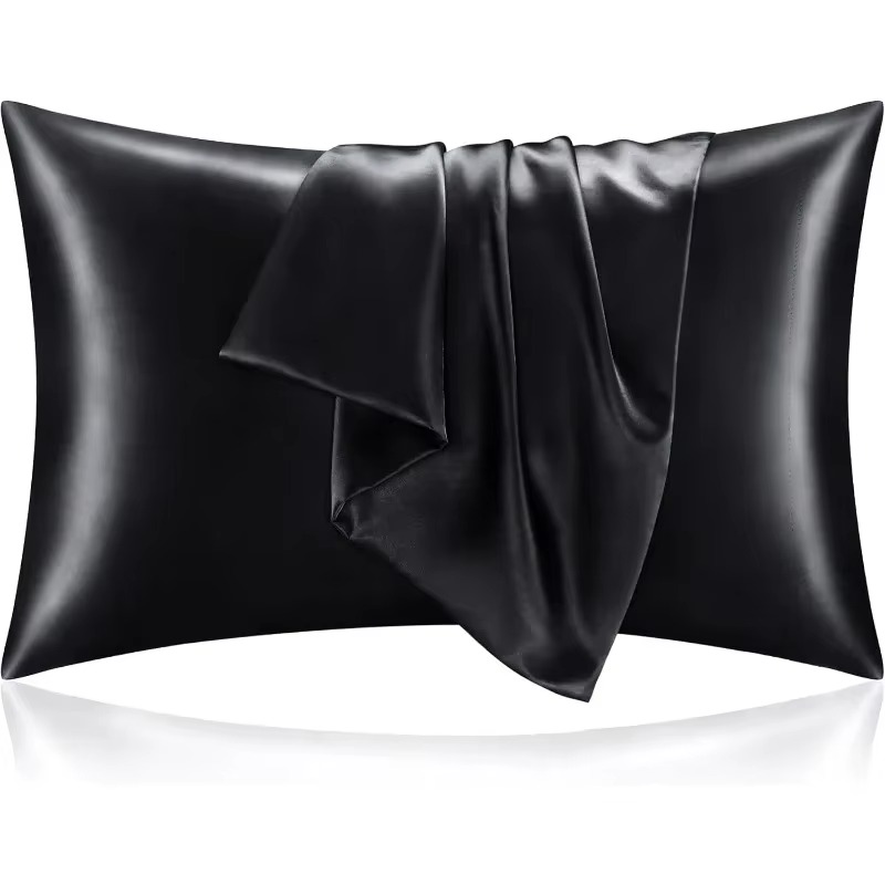 With Gift for Women Men 1/2pcs - Satin Silk Pillowcase Hair Skin 评论和价格