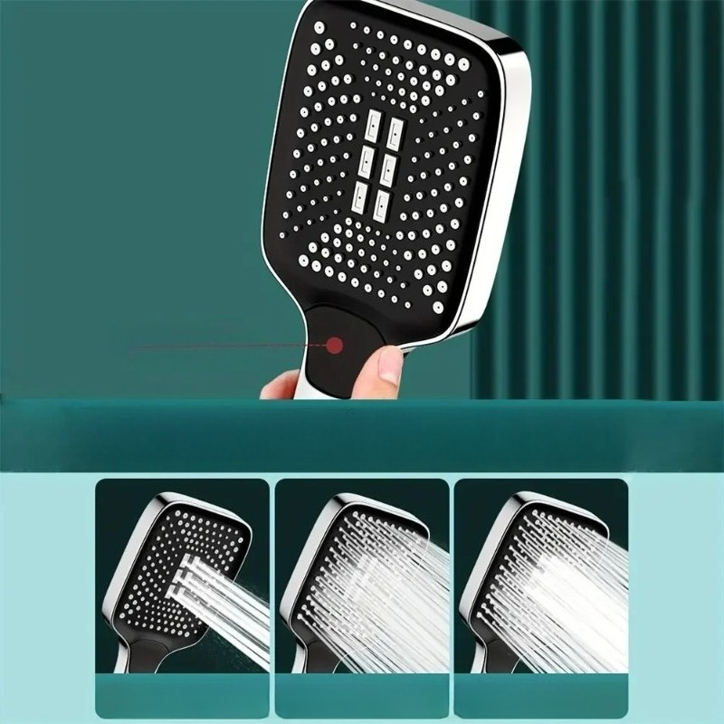Square Handheld Showerhead 3 S - High Pressure Shower Head Handheld 评论和价格
