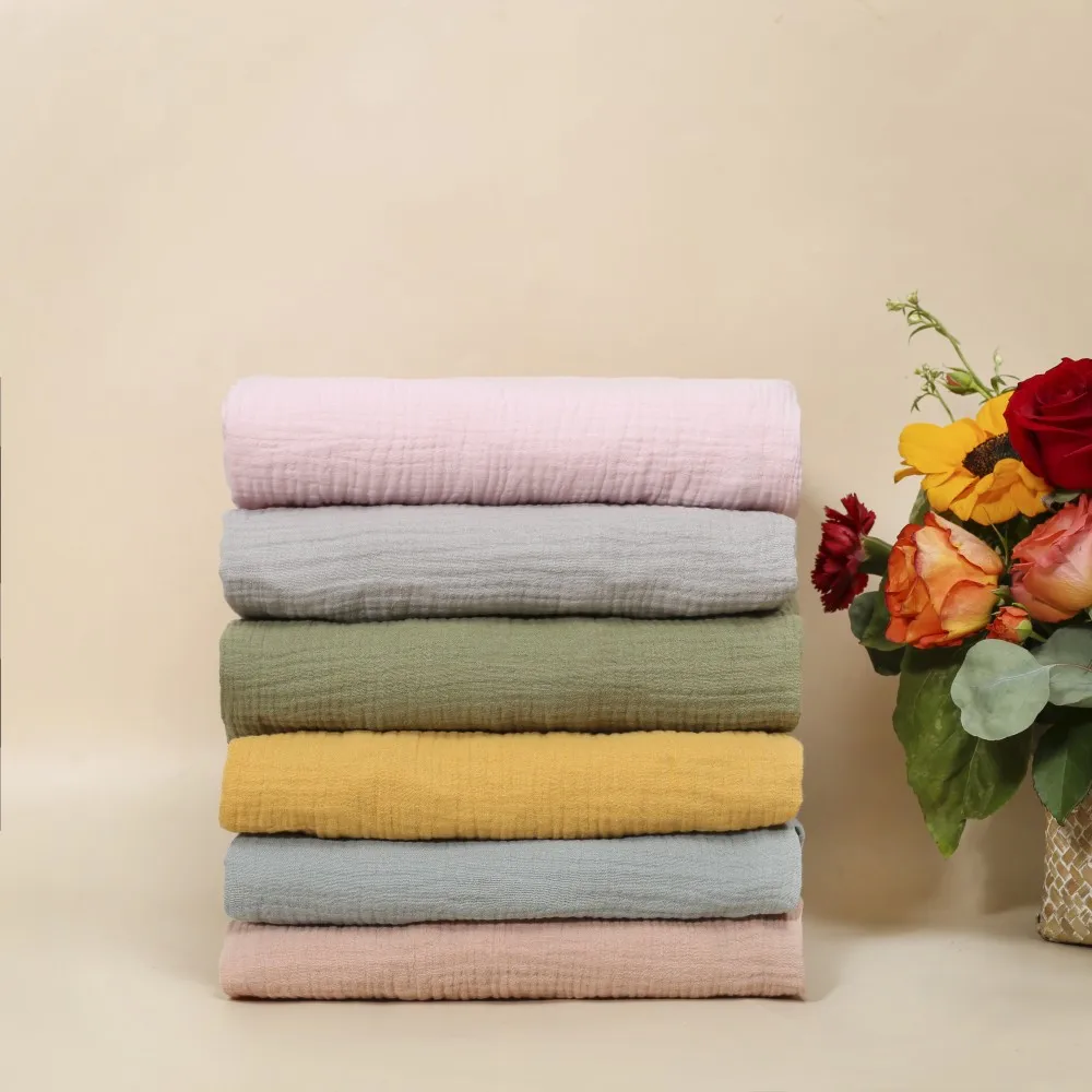 Personalized Name Embroidered  - Muslin Cotton Bedspread 评论和价格