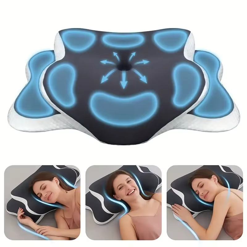 Memory Foam Pillows Butterfly  - Memory Foam Orthopedic Pillow Neck Pain 评论和价格