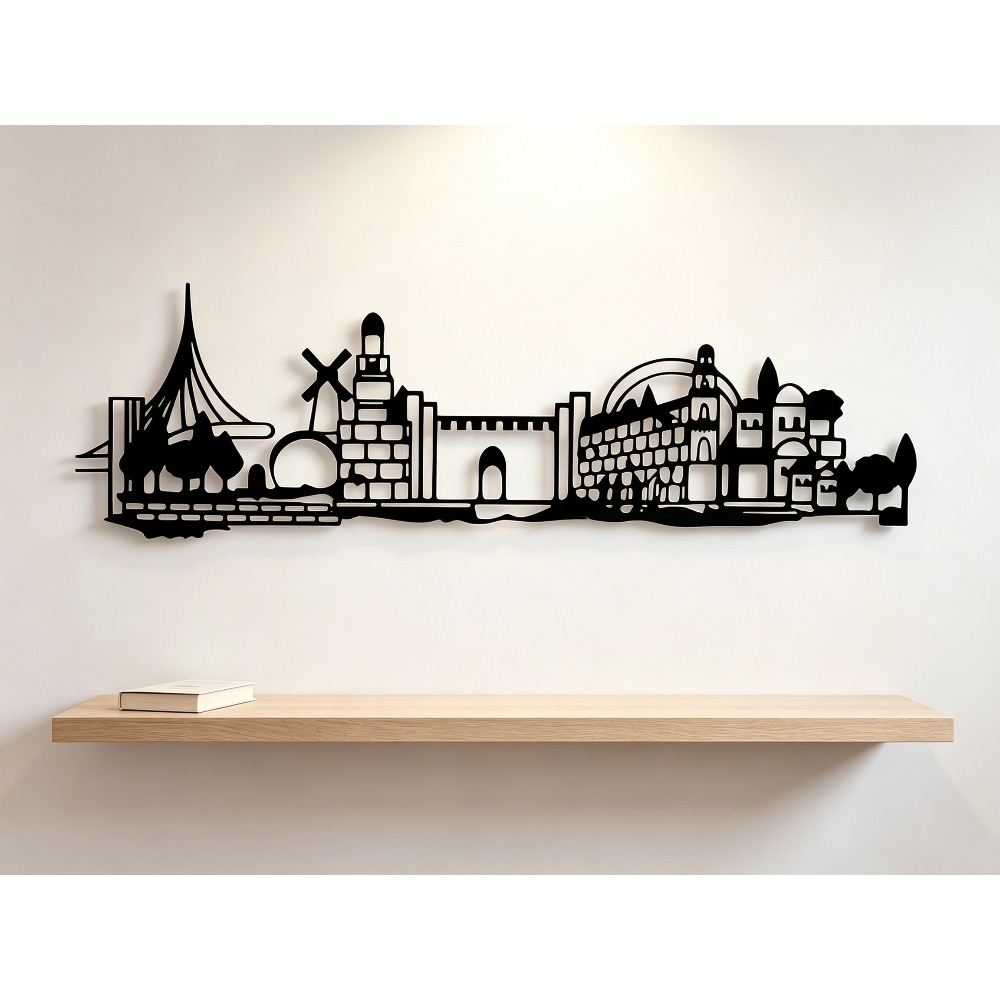 CIFBUY Metal Wall Art Jerusale - Home Decor 评论和价格