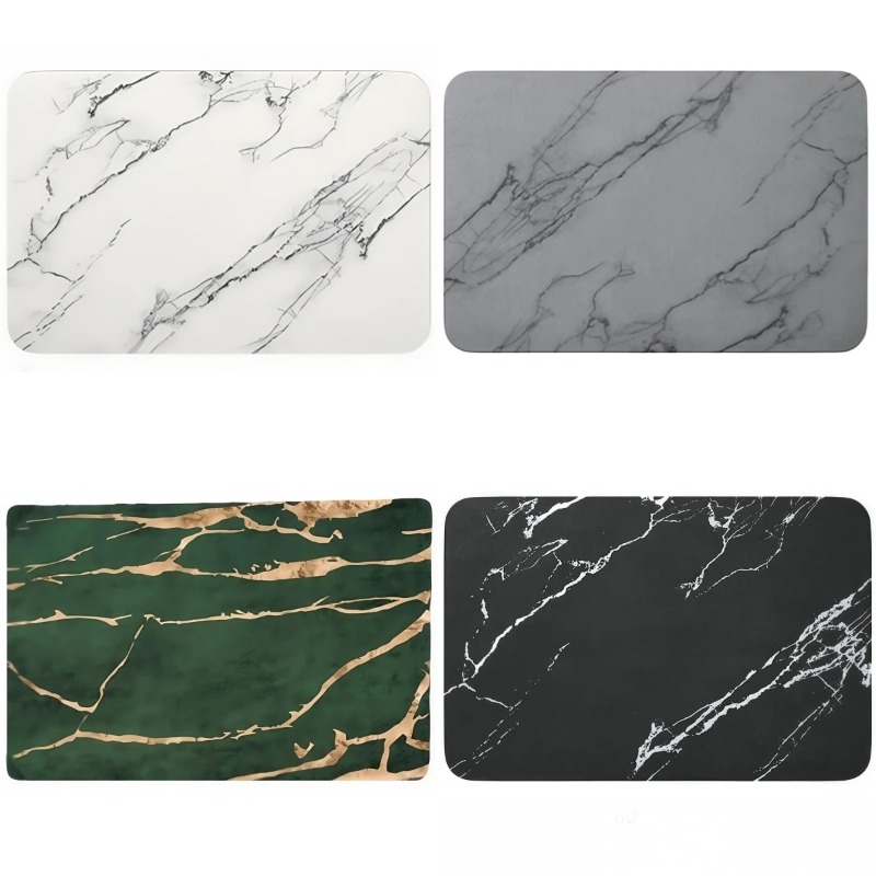 1pc Bathroom Rugs Washable Bat - Quick Dry Diatomite Bath Mat 评论和价格