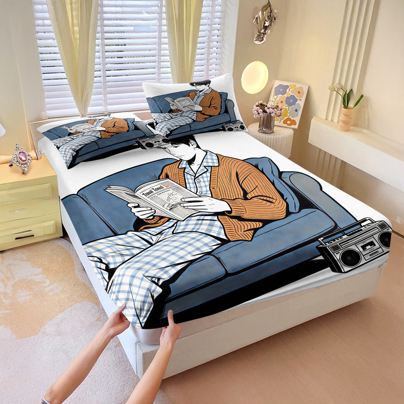 Soft Travel Prep Fitted Sheet  - Fitted Bed Sheets Deep Pocket 评论和价格