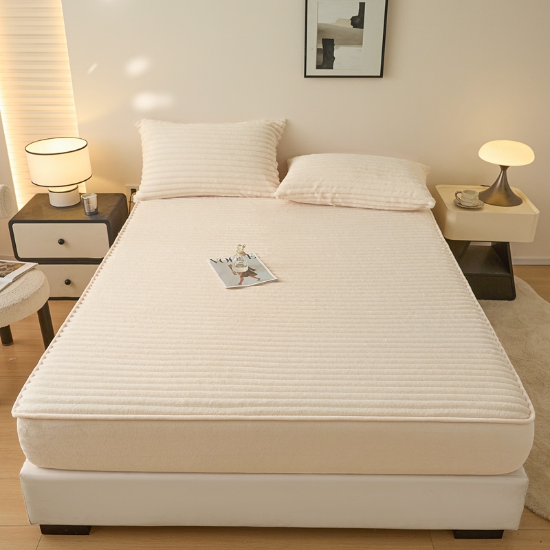 Imitation Rabbit Plush Winter  - Fitted Bed Sheets Deep Pocket 评论和价格