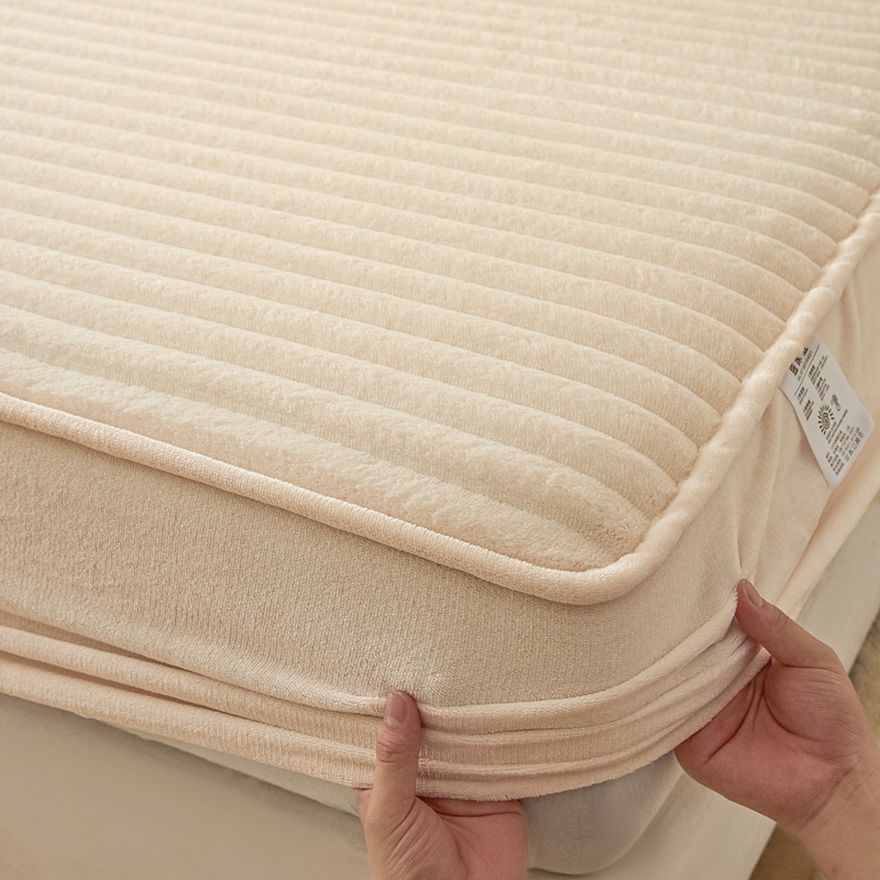 Imitation Rabbit Plush Winter  - Fitted Bed Sheets Deep Pocket 评论和价格