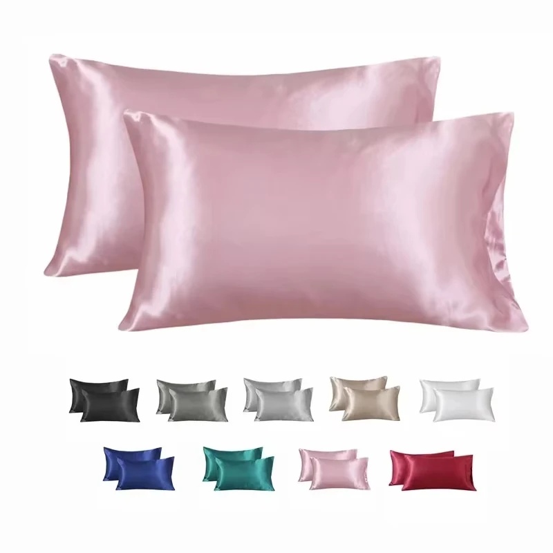 100% Silk Pillowcase Pillow Co - Satin Silk Pillowcase Hair Skin 评论和价格