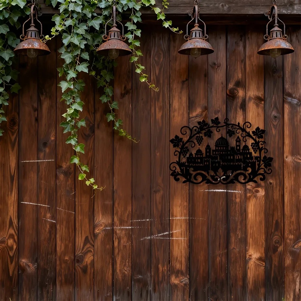 CIFBUY Iron Wall Art Jerusalem - Home Decor 评论和价格
