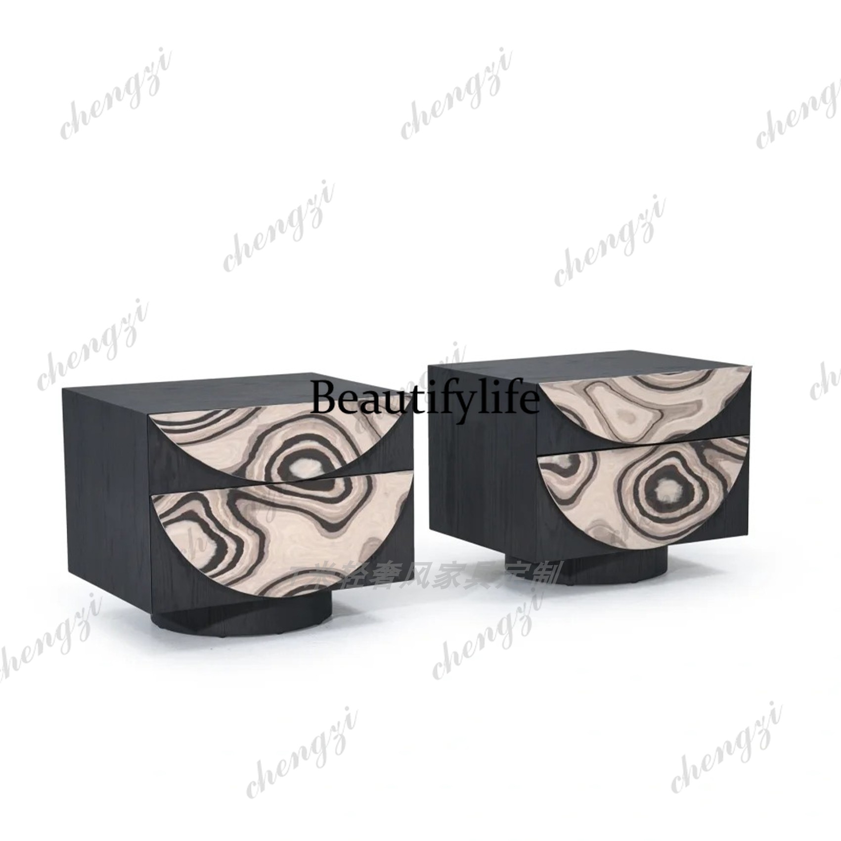 Modern minimalist bedside tabl - Storage & Organization 评论和价格