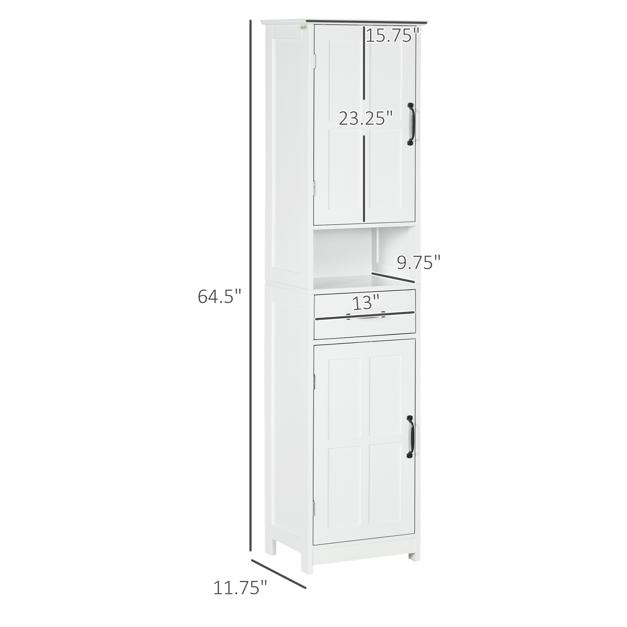Modern Bathroom Cabinet, Narro - Storage & Organization 评论和价格