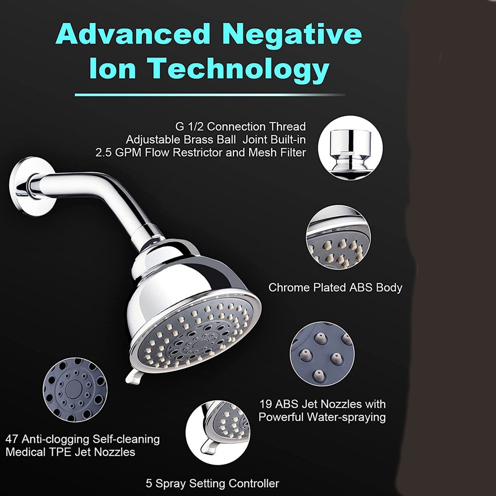 High Pressure Handheld Shower  - High Pressure Shower Head Handheld 评论和价格