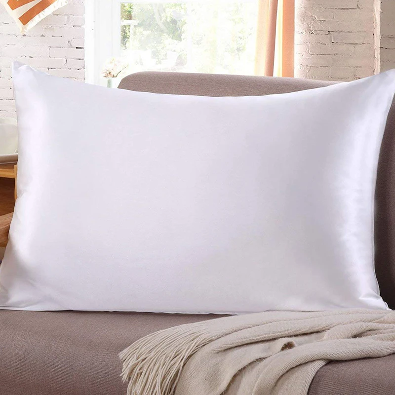 New Silk Satin Pillow Case for - Satin Silk Pillowcase Hair Skin 评论和价格