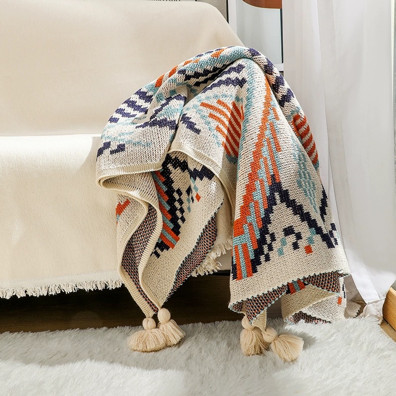 Boho Southwestern Fringed Thro - Boho Throw Blanket Fringe 评论和价格