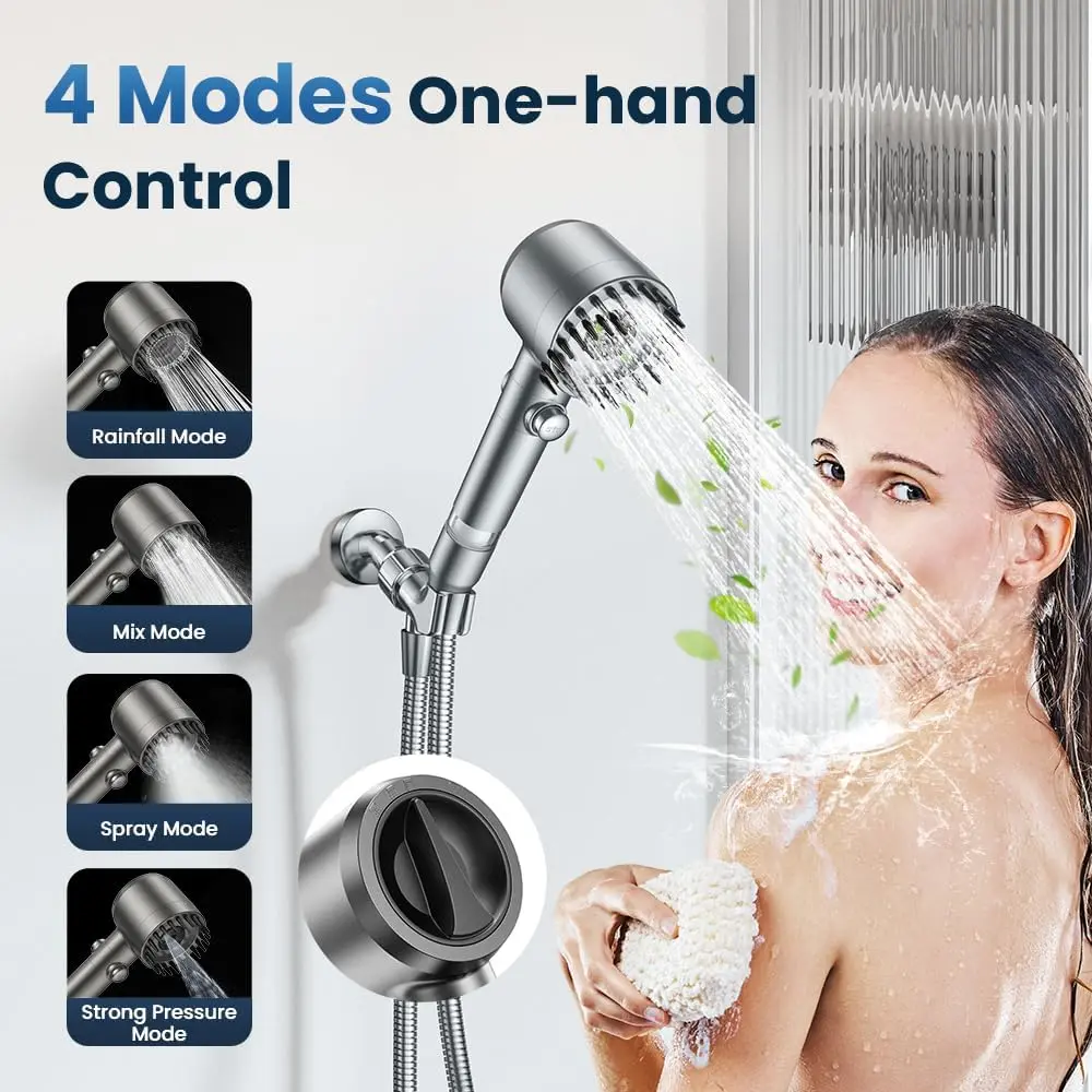High Pressure Filtered Handhel - High Pressure Shower Head Handheld 评论和价格