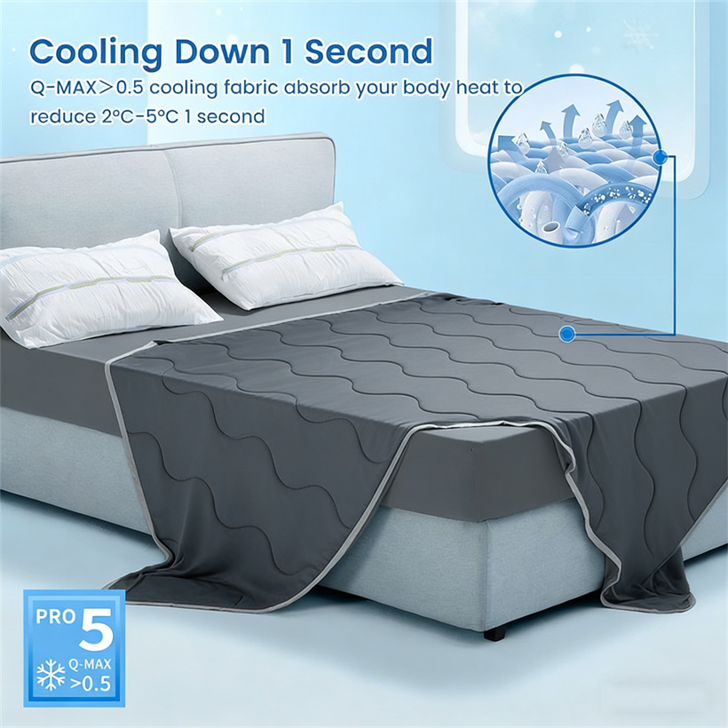 Soft Cooling Blanket Large Siz - Cooling Blanket Hot Sleepers 评论和价格
