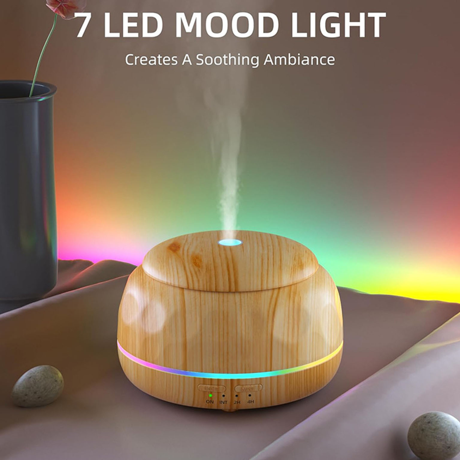 Essential Oil Diffuser Air Hum - Lighting 评论和价格